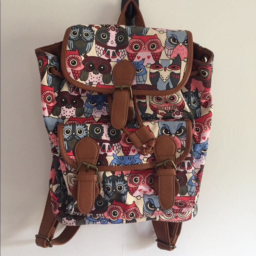 BRAND NEW: Owl Backpack